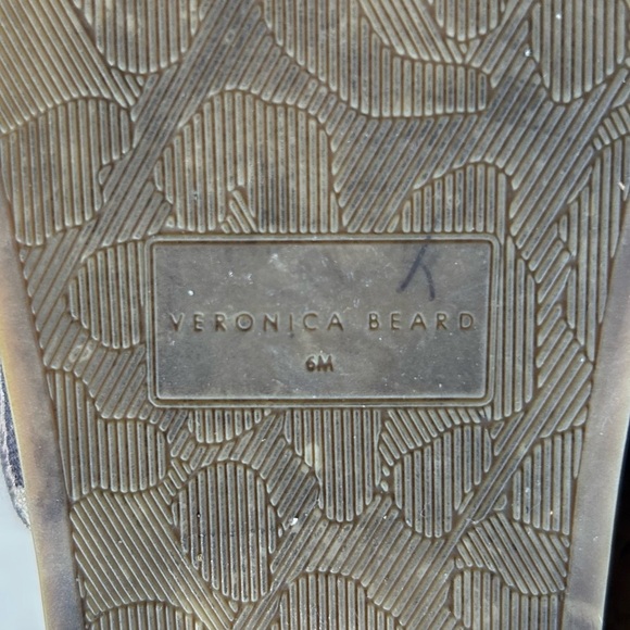 Veronica Beard Dresdyn Leopard Print Platform Slides Sz 6 Leather Cork Sandals - Picture 11 of 11